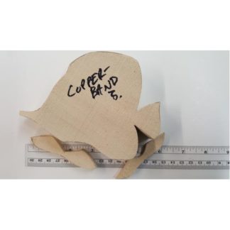 Copperband Butterfly Fish - Josh Guge cutout tupelo