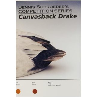 CANVASBACK DRAKE COLOR CARD