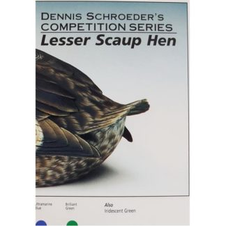 LESSER SCAUP HEN COLOR CARD