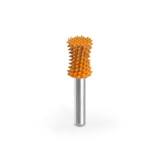 SABURR-TOOTH 1/4" Shank, <P>Concave 1/2" Ex-Coarse