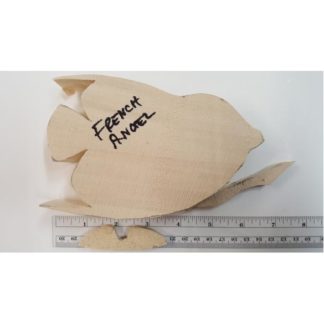French Angel Fish - Josh Guge cutout tupelo