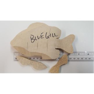 Crappie Fish - Josh Guge cutout tupelo