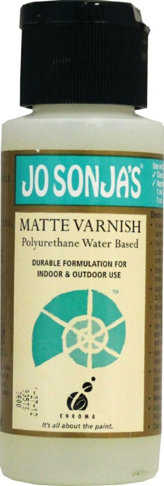Jo Sonja's Polyurethane Water Based Varnishes Matte 2 oz
