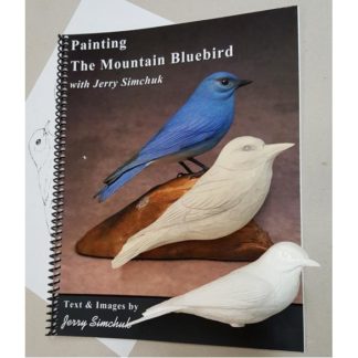 <font color="#FF0000"> NEW KIT-MOUNTAIN BLUEBIRD Tupelo Rough-Out WOOD CARVING KIT