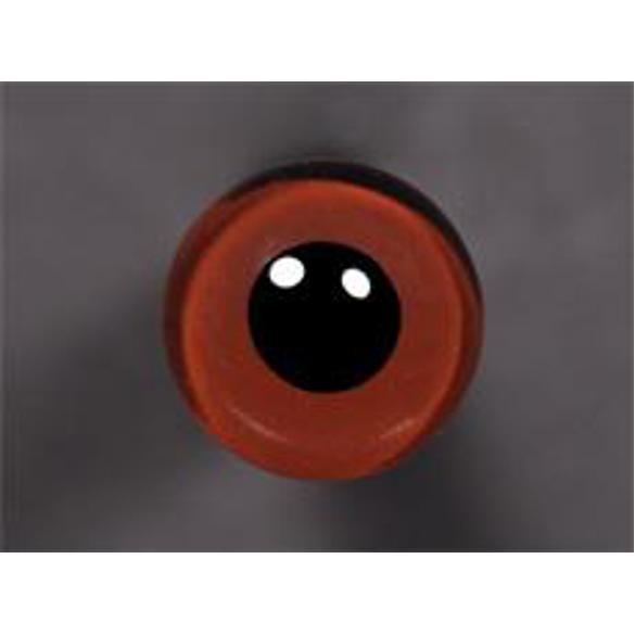 Tohickon Glass Eyes Off-Wire #112 - 07mm Med.Brown M/P