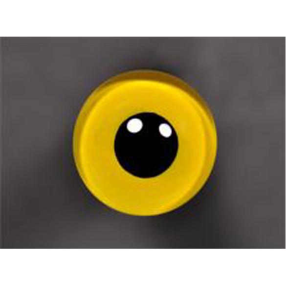Tohickon Glass Eyes Off-Wire #112 - 11mm YELLOW M/P
