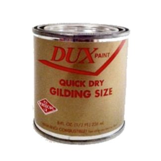 GOLD SIZE DUX QUICK DRY GILDING SIZE 1/4pt / 04oz