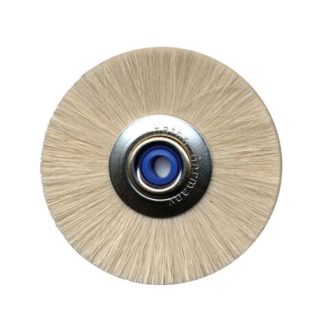 2" soft nylon brush with a 3/16" arbor hole A-W301