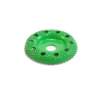 Saburr-Tooth 2" Donut Wheel Round Face W/ Holes (Coarse Grit)