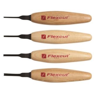 Flexcut MT700 60 deg. Parting Micro Tool Set