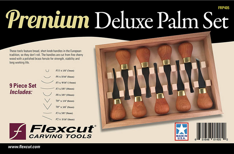 Flexcut FRP405 Premium Deluxe Palm Set - Image 2
