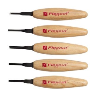 Flexcut MT930 3mm Mixed Profile Micro Tool Set
