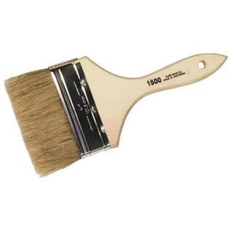 Brush, White Chip 3"
