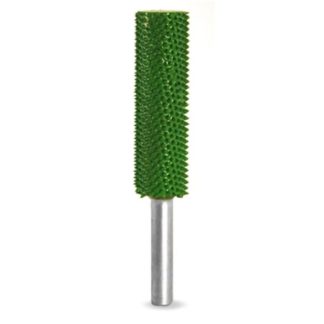 SABURR-TOOTH 1/4" Shank, <P>Cylinder 1/2" x 2" COARSE Safe End