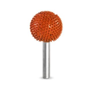 SABURR-TOOTH 1/4" Shank, <P>Sphere 1" x 1" Ex-Coarse