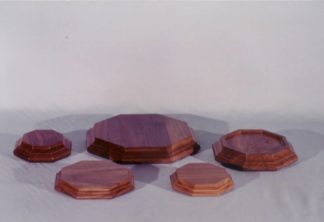 Bases, Walnut / Cherry Octagon