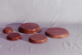 Walnut Round 6" - 3/4" Flat Top