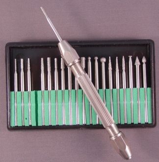 Diamond Clean Up Kit 21 piece w/ Pin Vise