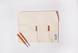 Tool Roll 12 Pocket Micro Tool wood carving tool roll (DOCKYARD)
