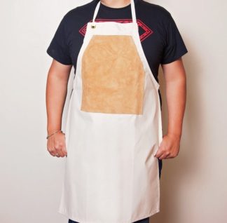 Apron - w/ Leather Chest Patch