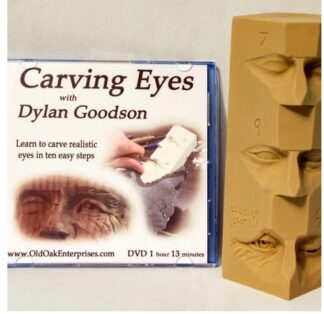 Eye Carving DVD & Study Stick Kit by Dylan Goodson