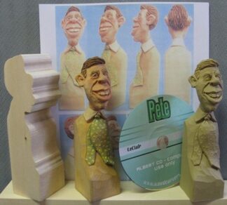 Pete LeClair’s Albert Bust Carving Kit