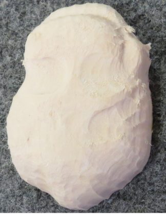 Basswood Rough-out- Santa Face Roughout Approx.<P> 3 ½” L x 2 ½” W x 1” Thick.
