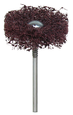 Abrasive Wheel Buffs 1 1/2" dia 1/8" shank 60 Grit