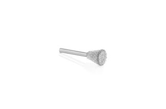 1/8" Shank Kutzall Coarse Silver Carbide - Dovetail 3/8" x 1/2" KUD8E