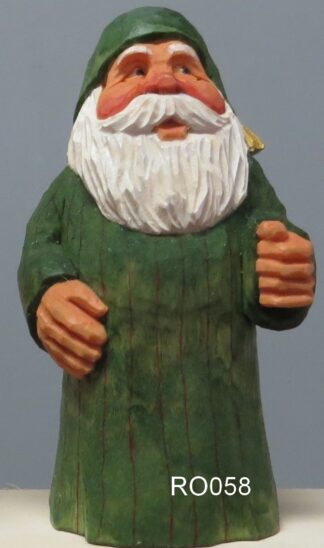 Basswood Rough-out- Gary Falin Bedtime Santas ‘night shirt’