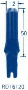 Automach Blade for WH-6 head #RD16120 12mm / 1/2"
