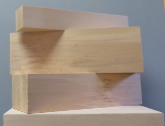 Basswood Carving Block <P>1 1/4" x 1 1/4" x 12"