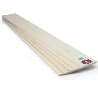 1/4" X 4" X 12" BassWood Micro-Cut Extra packing charges may apply.