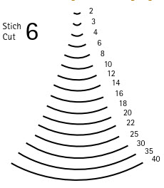 Two Cherries, V-Chisel, #40/06 Curved 6mm - Image 2