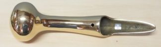 Favorite Hame - Solid Brass Cane Top 8" long x 2 1/2" Ball 1" I.D. hole