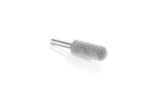 Kutzall 1/4" Shank original Silver Coarse- 1/2" x 1-1/2" Ball nose BN12X112