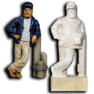 Basswood Rough-out- Sea Captain Roughout by Dylan Goodson