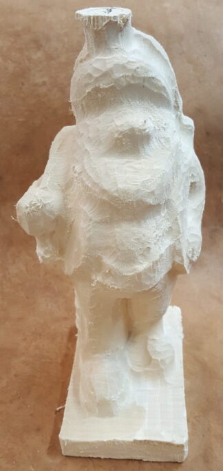 Basswood Rough-out- Hobo Santa by Wayne Shinlever
