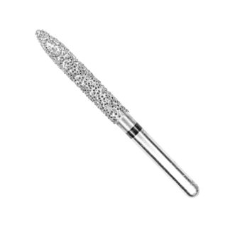 Gourd Burs 1/8" Shank Diamond Tapered 1/4"-- Coarse