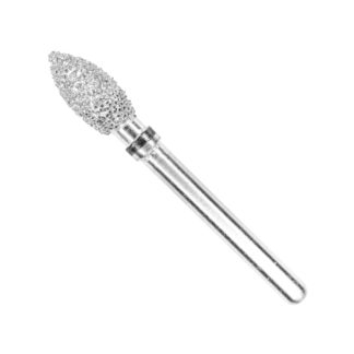 Gourd Burs 1/8" Shank Diamond Lg Flame 5/16" x 1/2"-- Coarse