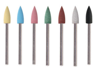 Abrasive Point 7 piece set Silicone 3/32″ (2.35 mm) shank