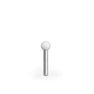 SABURR-TOOTH 1/8" Shank Sphere 1/4" (Ex-Fine Grit)