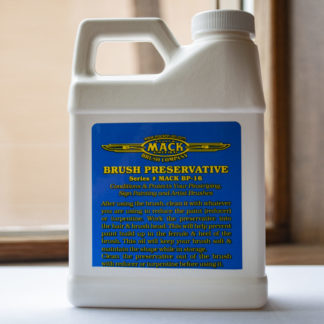 Mack Brush Preservative Brush Oil (MBP-16) 16oz