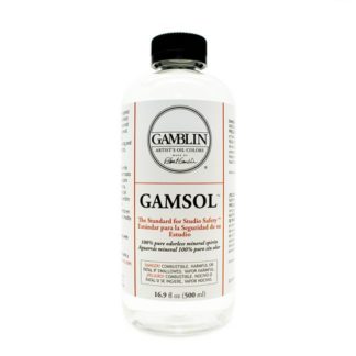 ODORLESS Gamsol 16.9OZ/500ML 100% pure mineral spirits HZ SHIPPING