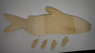 Fish Carving Tupelo, Channel Catfish cutout