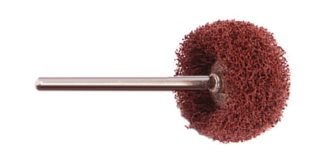 Abrasive Finishing Wheel - Coarse Grit Red