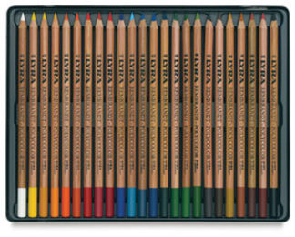Oil colored pencils, Lyra 24ct