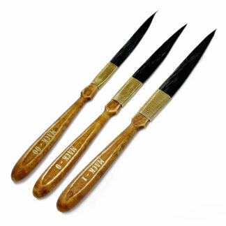 Mack Brush, Str8lines #00 synthetic hair Sword Striper