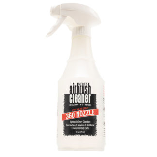 CLEANER Medea Airbrush Cleaner with Invertible 360° Nozzle 16 oz