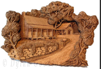 Basswood Rough-out- American Farmhouse by Dylan Goodson